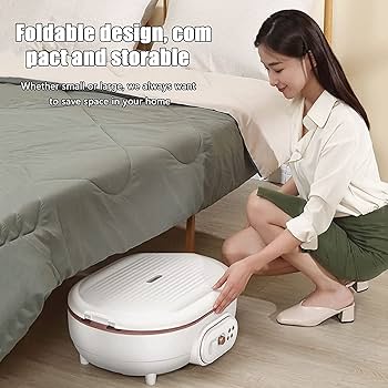 衣類乾燥機❤️温風乾燥機　スタンド式　生乾き防止　折り畳み式　部屋干し　タイマー Amazon.co.jp : スタンドスタイル衣類乾燥機屋内、220v / 400w