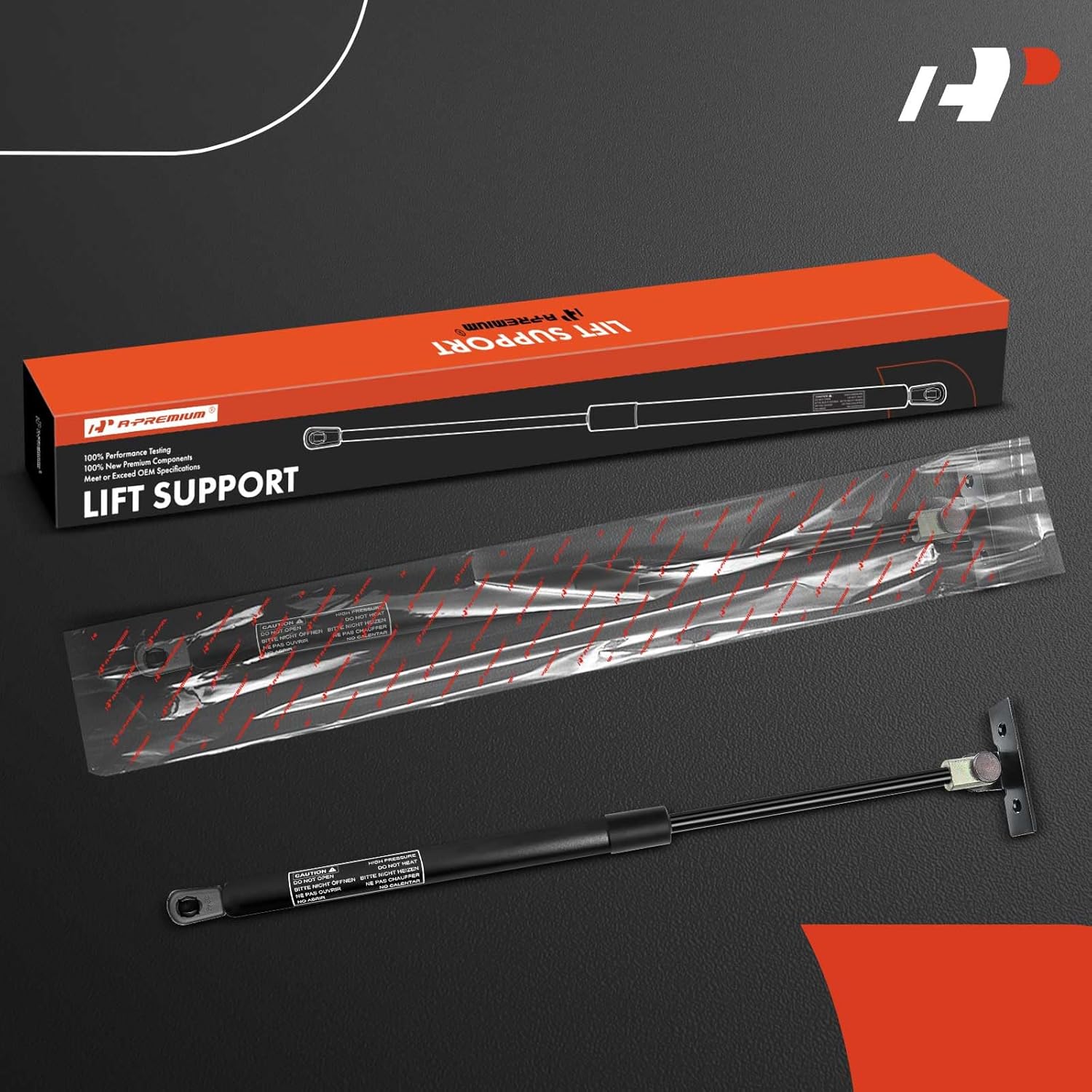 A-Premium Front Hood Lift Supports Shock Struts Compatible with Pontiac GTO 2004-2006 Coupe 2-PC Set