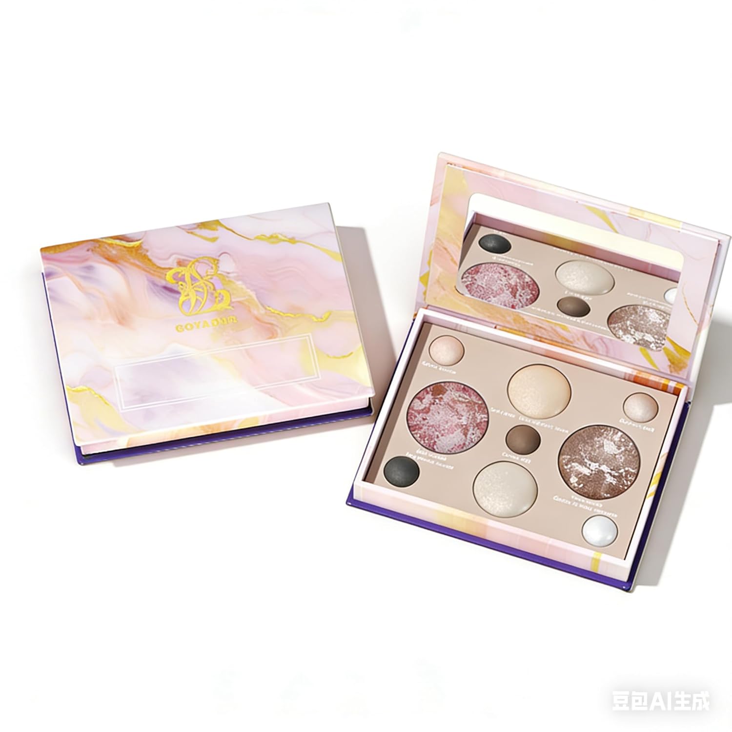 9 Colors 4 in 1 Make up Palette, Blush Highlighters Bronzer Powder All in one Makeup Palettes Contour Kit,Highly Pigmented& Long-Wearing Formulas Travel-Friendly Beauty Essential