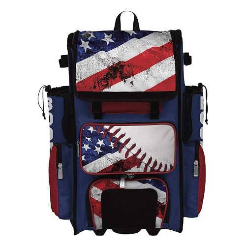 Boombah Superpack Hybrid Rolling Bat Bag