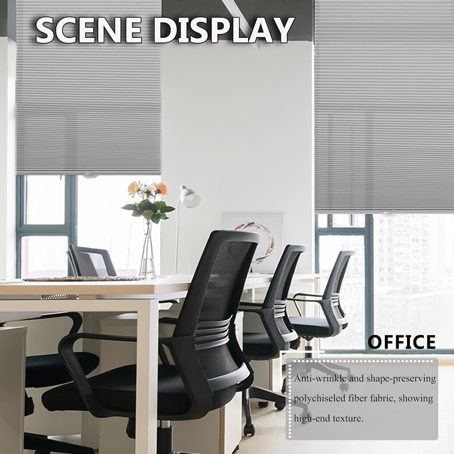 Cordless Cellular Shades, Blackout Honeycomb Blinds Window Shades Free-Stop Blackout Blinds Single Cell Honeycomb Blinds, Room Darkening Pleated Window Shades for Bedroom Nursery(Size:Custom Size,Colo