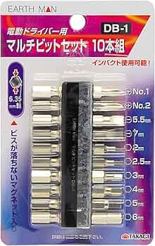 1\16ビットマン完成品
タミヤ改造 楽天市場】【即日出荷】高儀 EARTH MAN 六角ビットセット 8本組