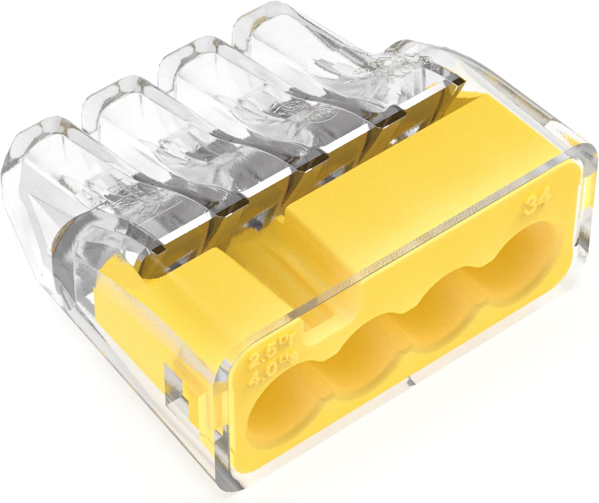 Ideal 30-1034J In-Sure Push-In Wire Connectors, Jar of 200