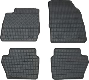 AD Tuning Set Di 4 Tappetini In Gomma Per Suzuki Ignis (2017+) – Nero – Antiscivolo E Antiabrasione - 2