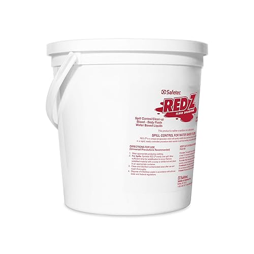 Miniatura 3 de Rojo Z Control de derrames solidifier 3.5lbs contenedor (1contenedor)sftc-41115
