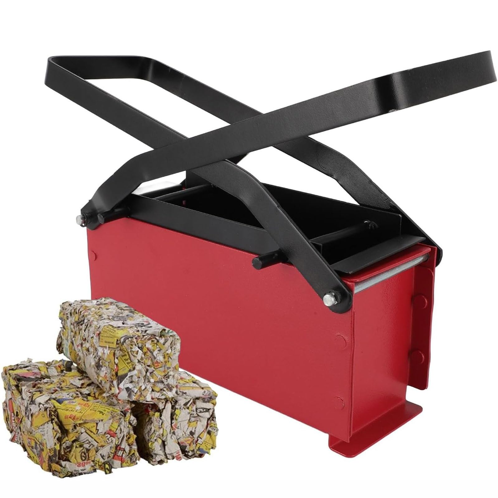 Fabricant de briquettes de journaux pour fabriquer ses bûches de papier au jardin