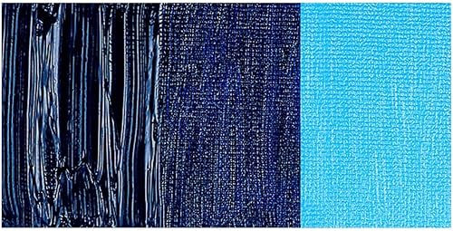 Miniatura 3 de Sennelier Pintura al óleo de color de artistas, 1.35 onzas líquidas (paquete de 1), azul Phthalo