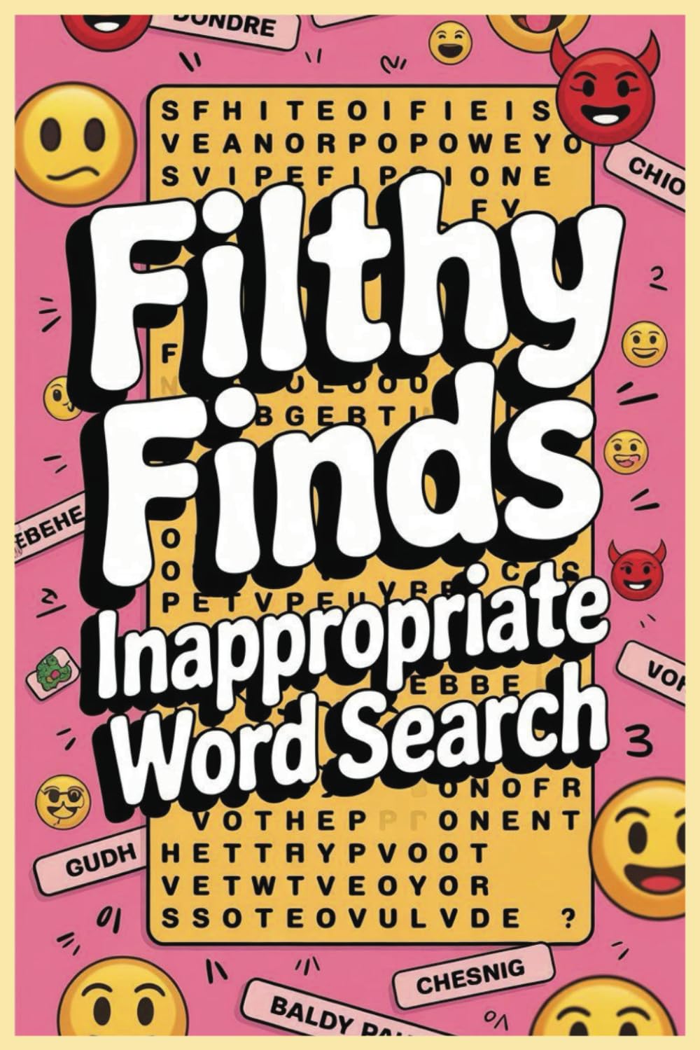 Filthy Finds: Inappropriate Word Search: Over 50 rude puzzles packed with filthy fun and adult humor – the ultimate gag gift!