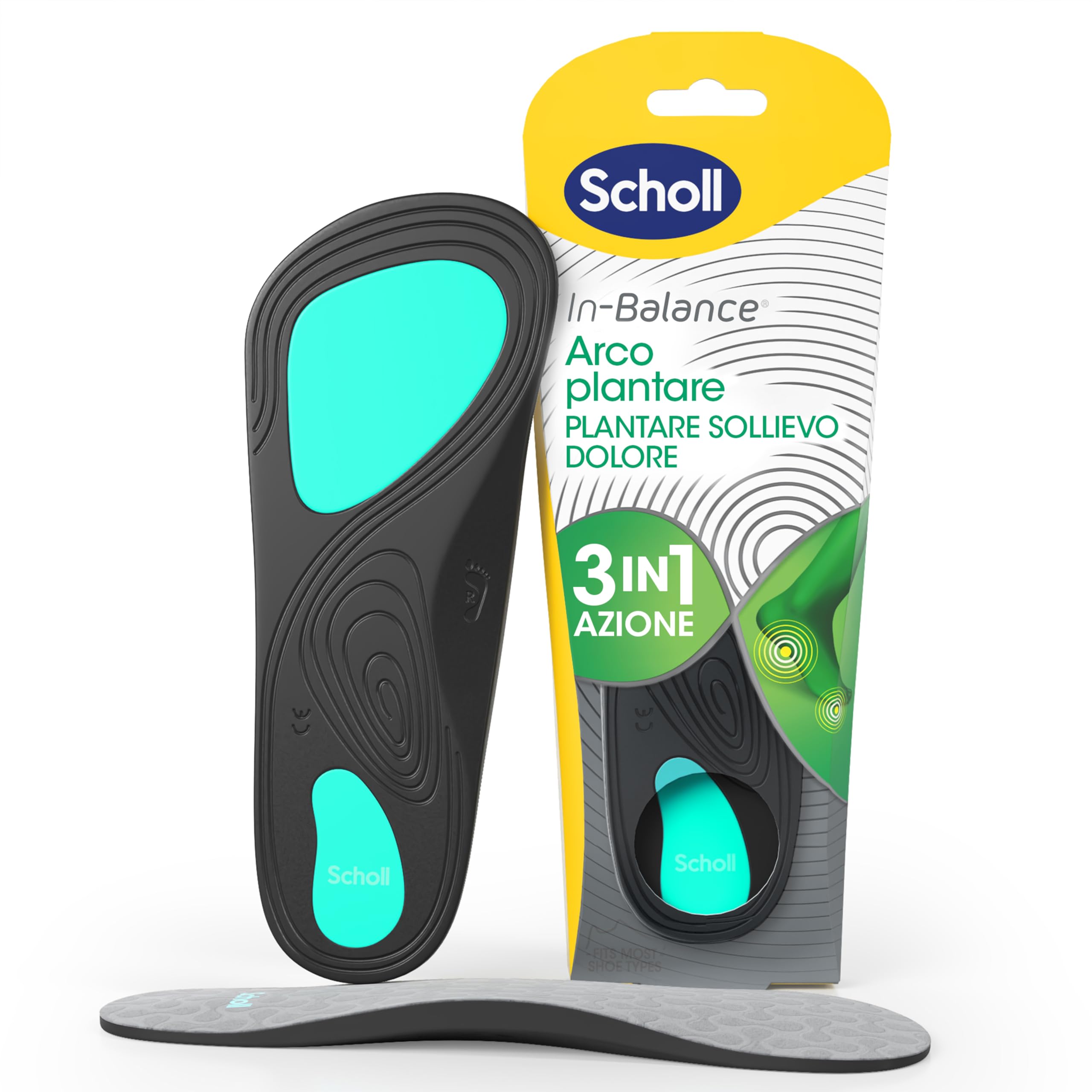 Scholl plantare arco s 2pz