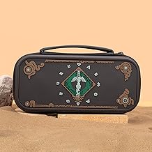 Zelda Switch OLED Carrying Case Compatible with Nintendo Switch OLED/Switch,Zelda Tears of The Kingdom Switch Protective Carry Case,Storage Switch Accessories,Luminous Soft Silicon