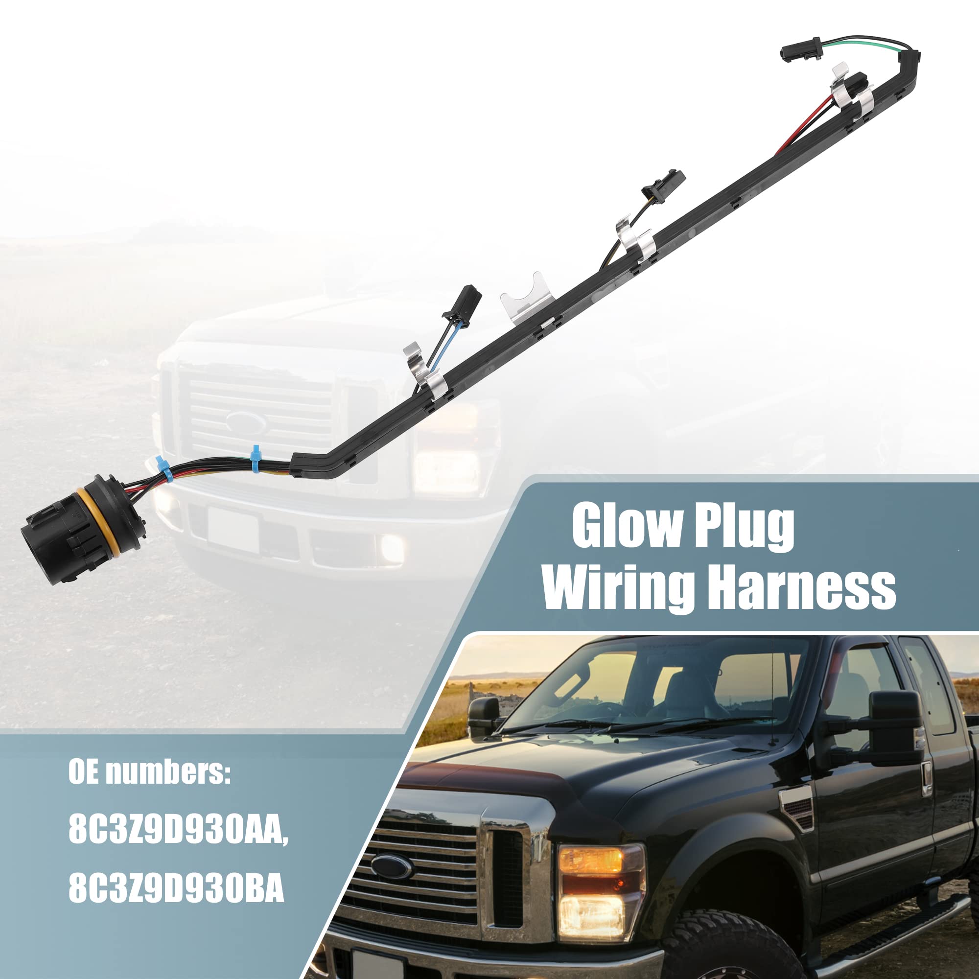 Amazon.com: X AUTOHAUX 2pcs Left Right Side Glow Plug Wiring