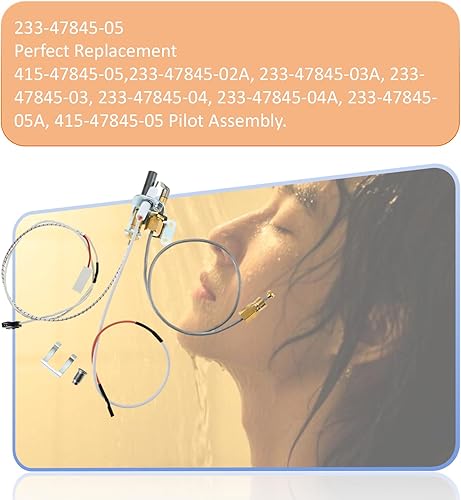 Vista 13 de Long Term Función de calefacción 100112330 Calentador de agua Conjunto piloto Reliance Gas Termopila Compatible con Reliance, State, A.O. Smith