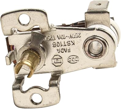 2pcs Bimetal Thermostat KST-168 Adjustable Temperature Switch Heating 16A/250VAC 90C/162F Replacement Part for Electric Heaters Irons Rice Cookers Toasters Fryers Ovens