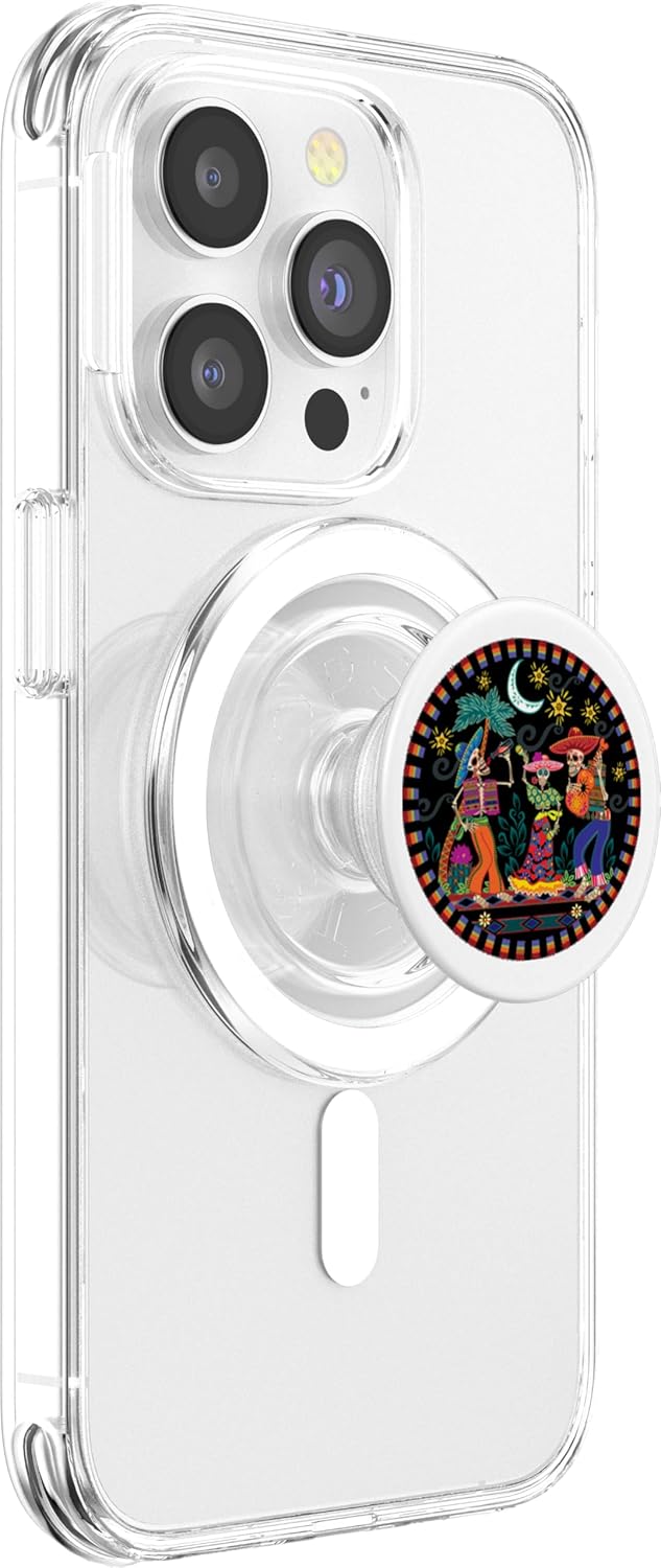 Dia de los Muertos or Day of the Death Sugar Skulls Mexico PopSockets MagSafe PopGrip for iPhone