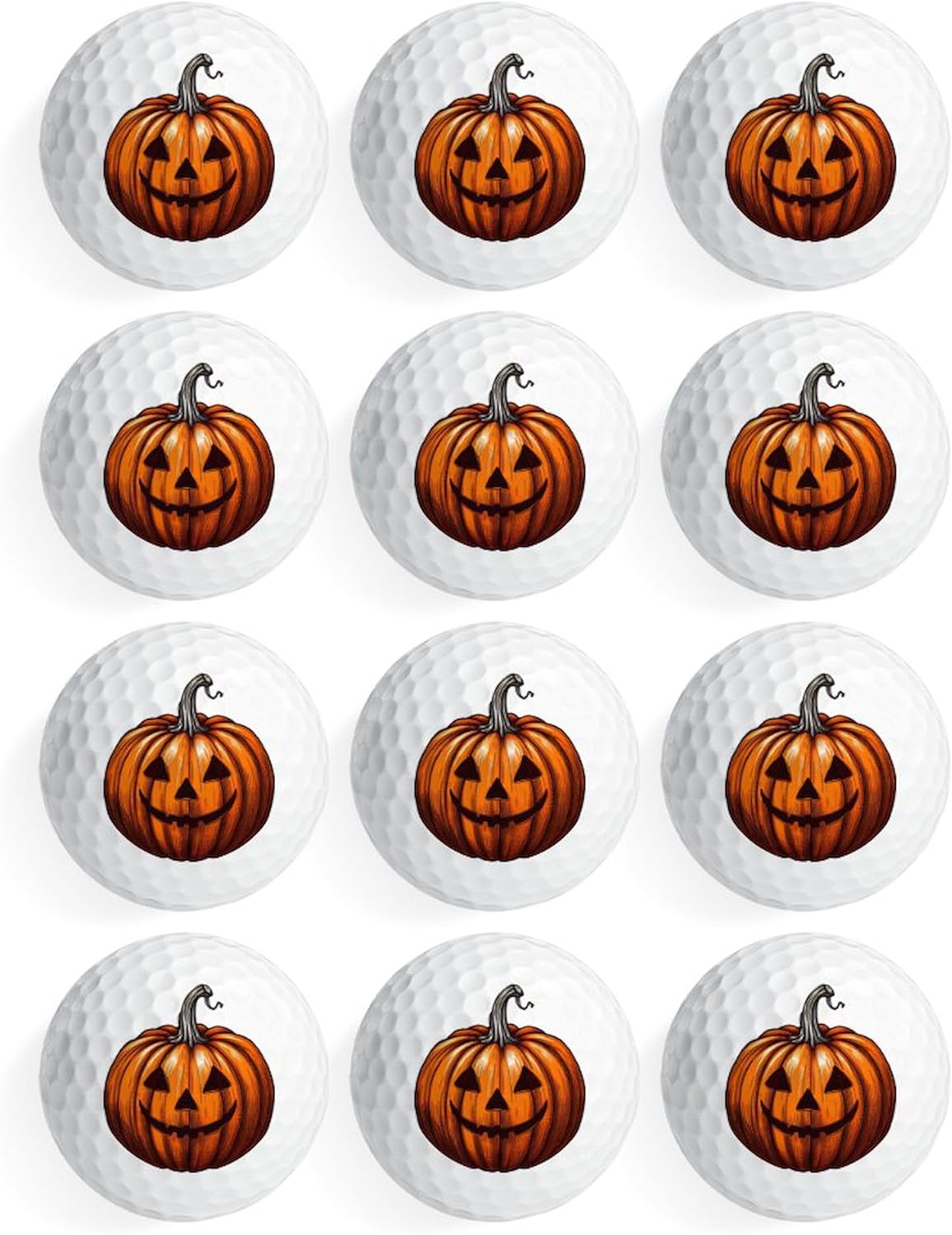 CafePress Jack O Lantern Novelty Golf Balls (Pk of 12)