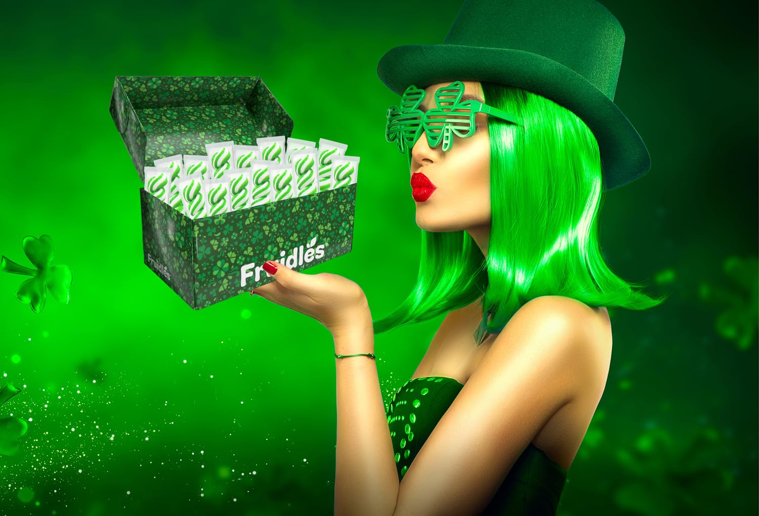 t. Patrick's Day Twist Lollipops, Party Favor Box, Individually Wrapped (12-Pack)