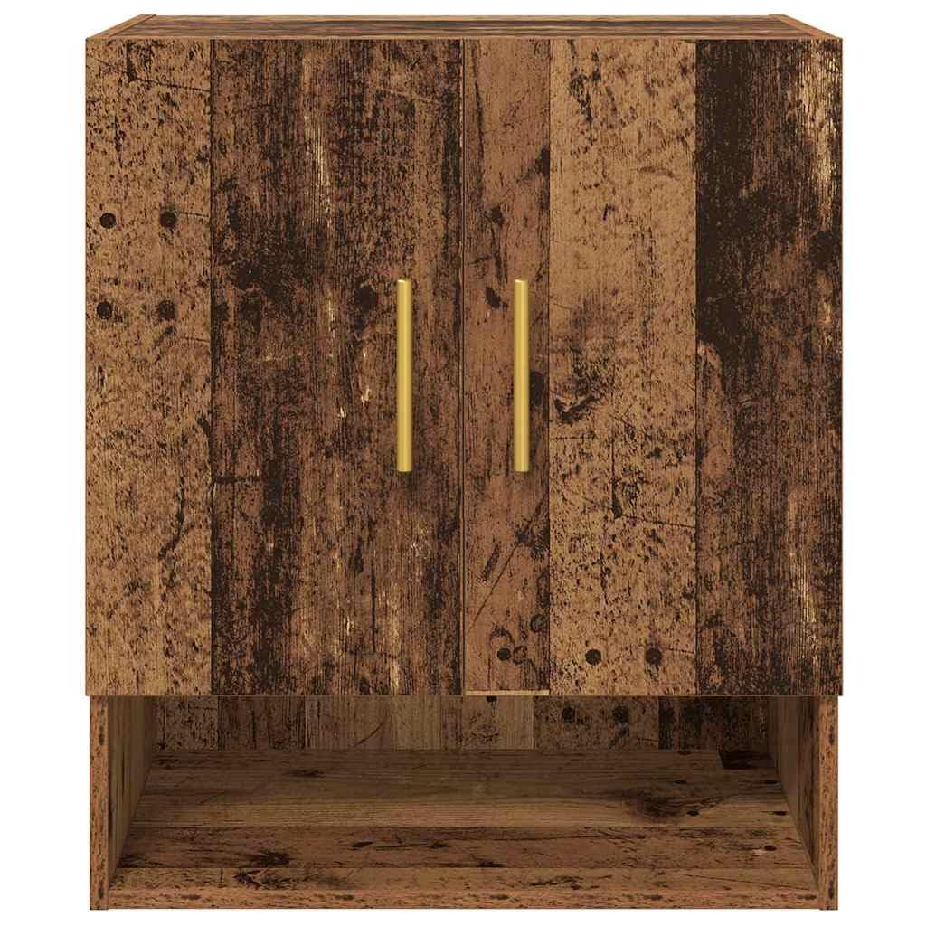 vidaXL Szafka ścienna Stare drewno 60 x 31 x 70 cm, Przechowywanie w salonie, nowoczesna szafka ścienna, prostokątny design, trwałe drewno, elegancka organizacja domu