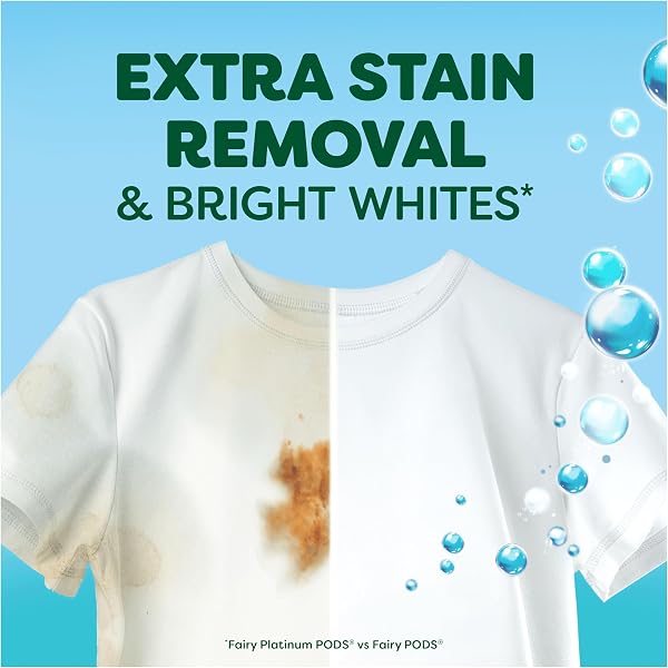 Fairy Non Bio Platinum Washing Pods Extra Stain Removal (44ctx3) 132ct - 4