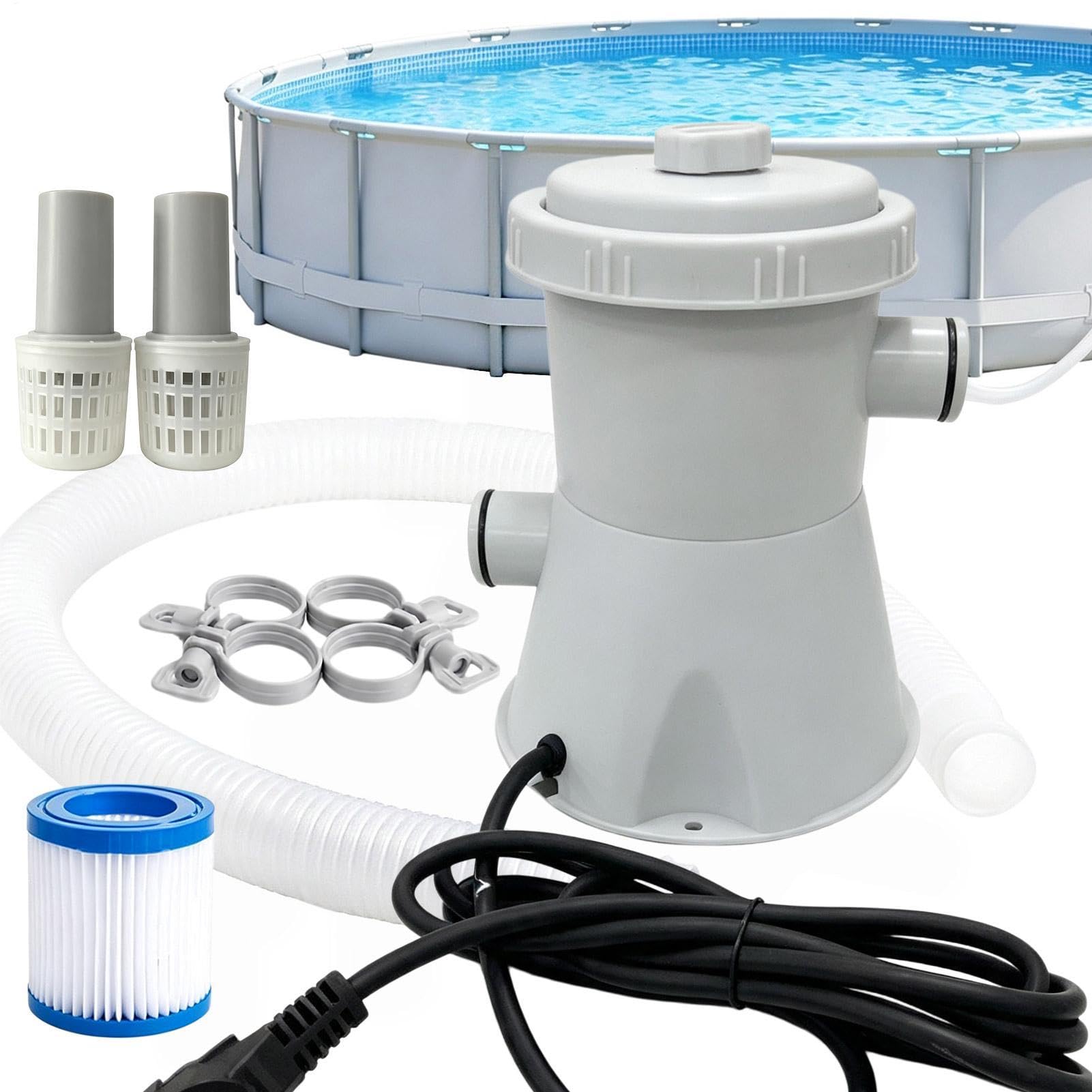 Pompe filtrante silencieuse pour piscine