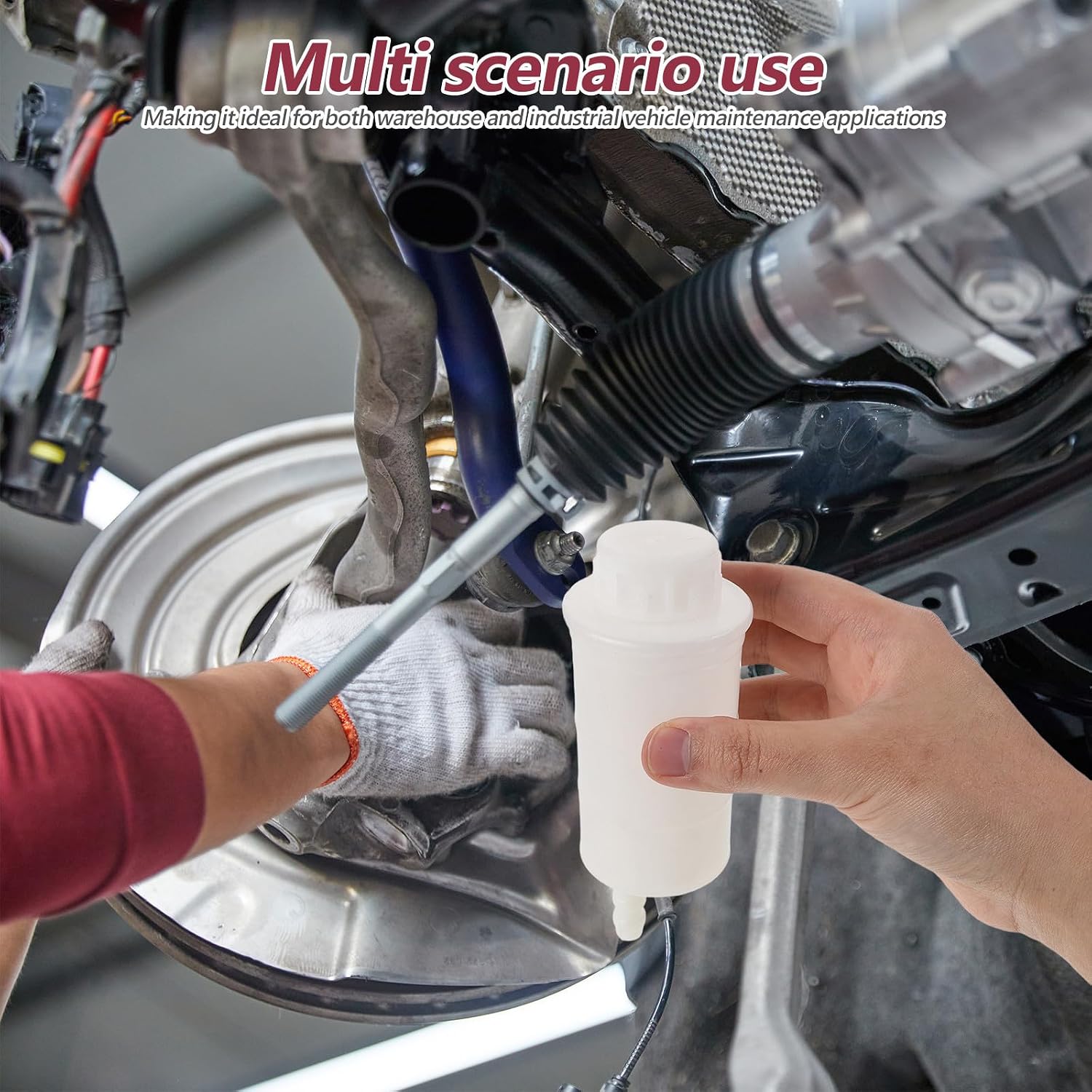 Brake Fluid Reservoir Plastic Replacement Oil Cup for Industrial Vehicle Maintenance and Reliable Sealing Performance Large Volume Design Forklift Warehouse Vehicle