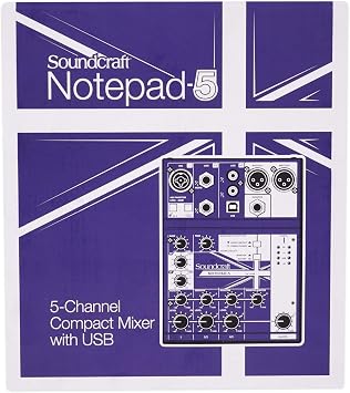 Gaming Twitch Stream Recording Bundle Soundcraft Mixer+Headphones+Pro Mic+Boom