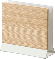 Vista 1 de YAMAZAKI Home Rin - Soporte portátil para computadora portátil para escritorio en dormitorio u oficina, estación de almacenamiento de madera, acero