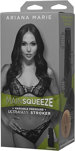 Miniatura 14 de Doc Johnson Main Squeeze Ariana Marie - Placa de apriete para presión precisa - Tapa de extremo giratorio para controlar la succión - Discreto