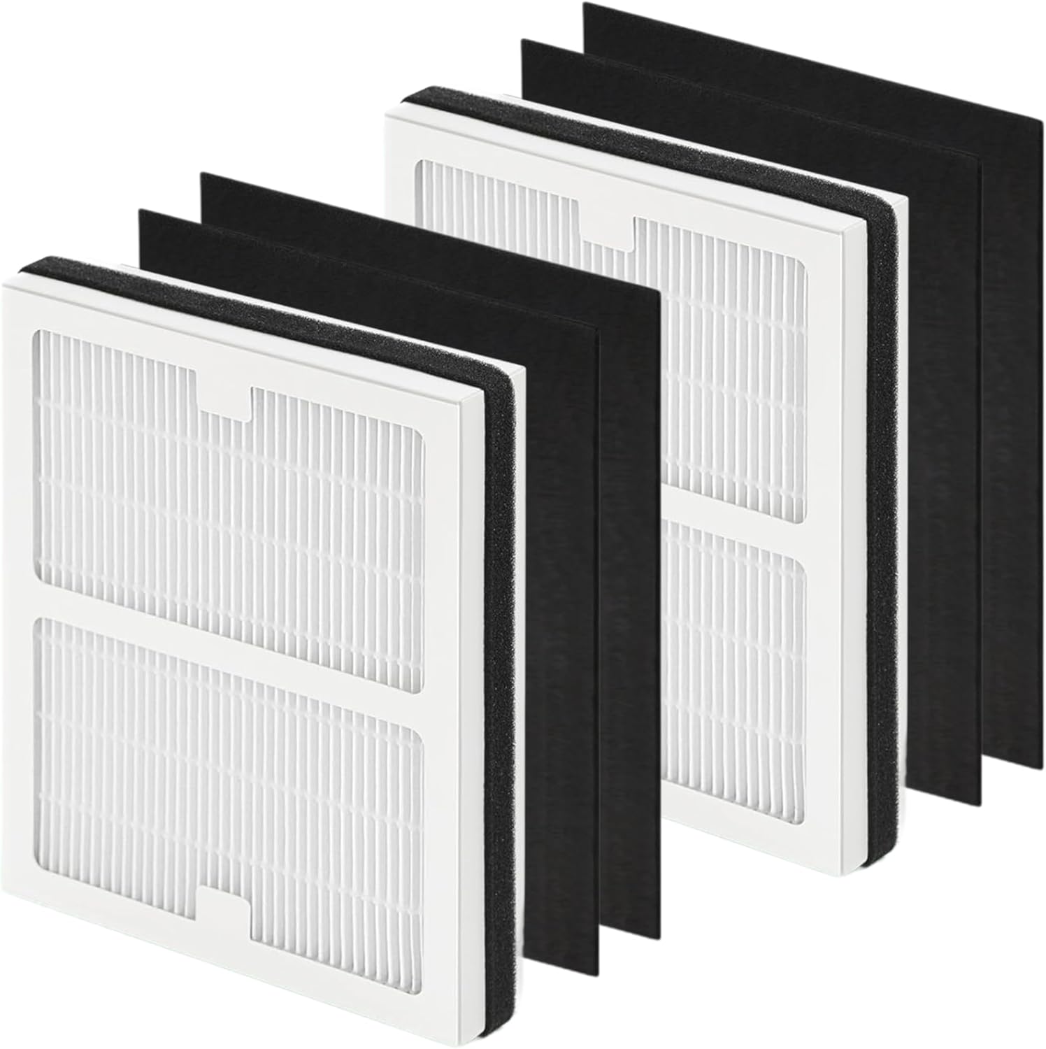 2 Pack Replacement Filters - B - for Idylis Air Purifiers IAP-10-125 IAP-10-150, IAP-10-050, IAPC-40-140, AC-2125, AC-2126, IAP 10 125, Part# IAF-H-100B product image