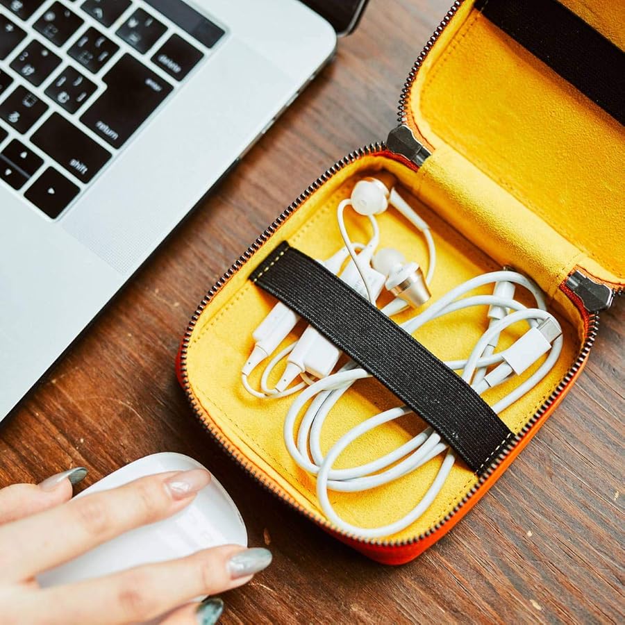 Amazon | [オレンジ] ザ ポッド ミニ THE POD mini ガジェットポーチ