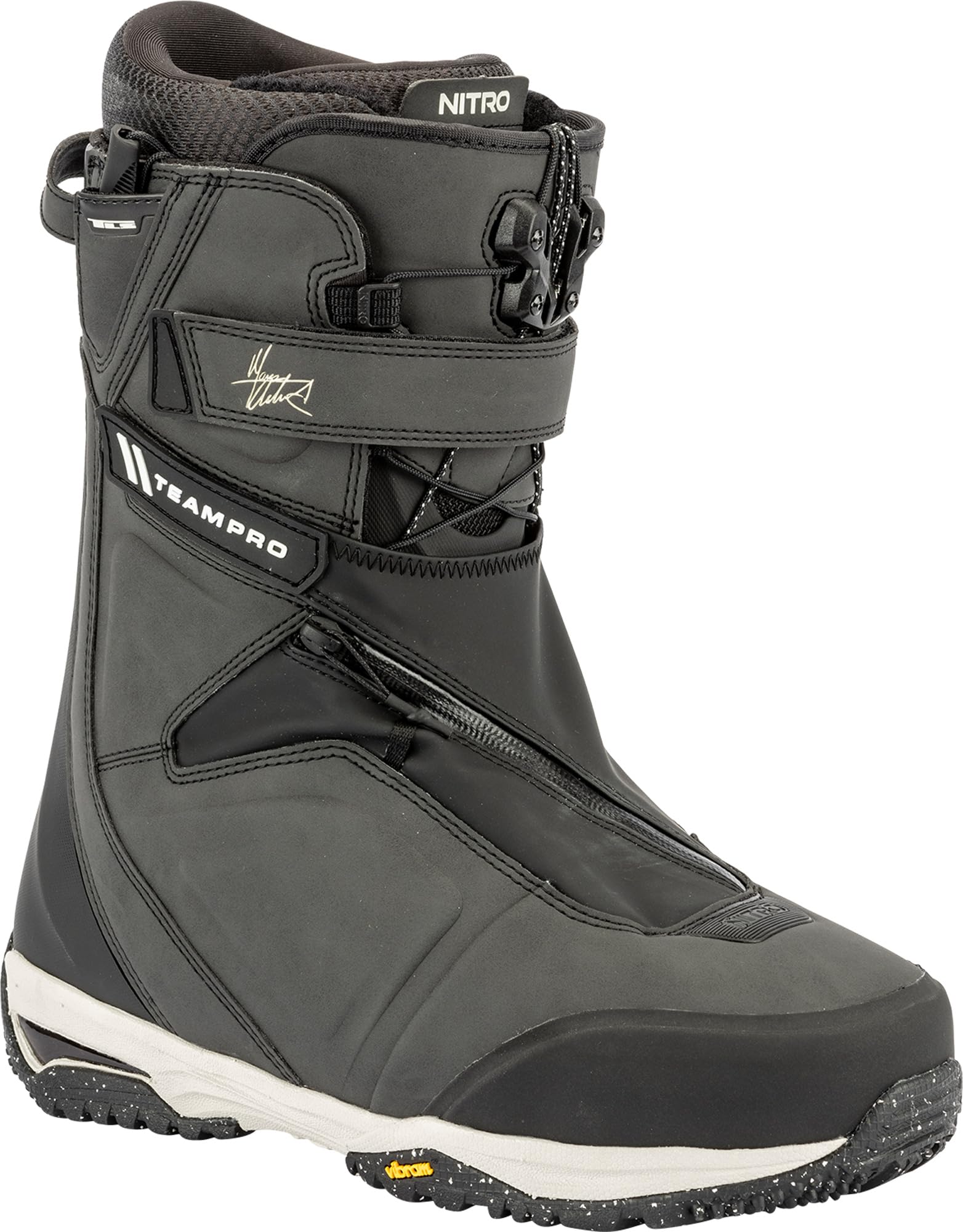 Nitro Team Pro Markus Kleveland TLS Men's Snowboard Boots, Black, 11 : Sports & Outdoors