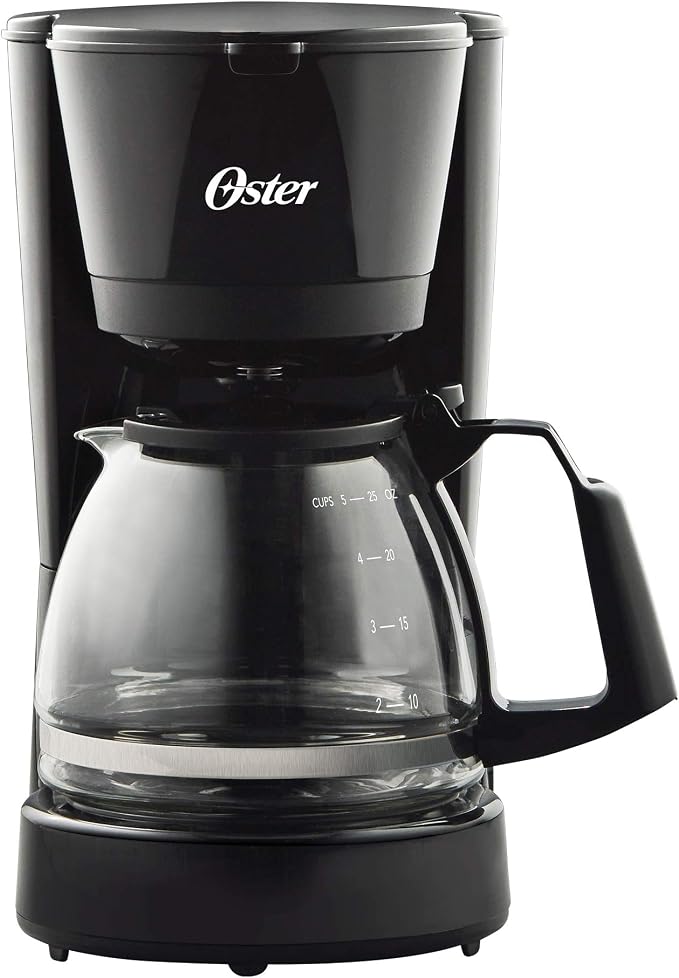Cafetera Oster® de 5 tazas con filtro permanente BVSTDC05 : Amazon.com.mx:  Hogar y Cocina