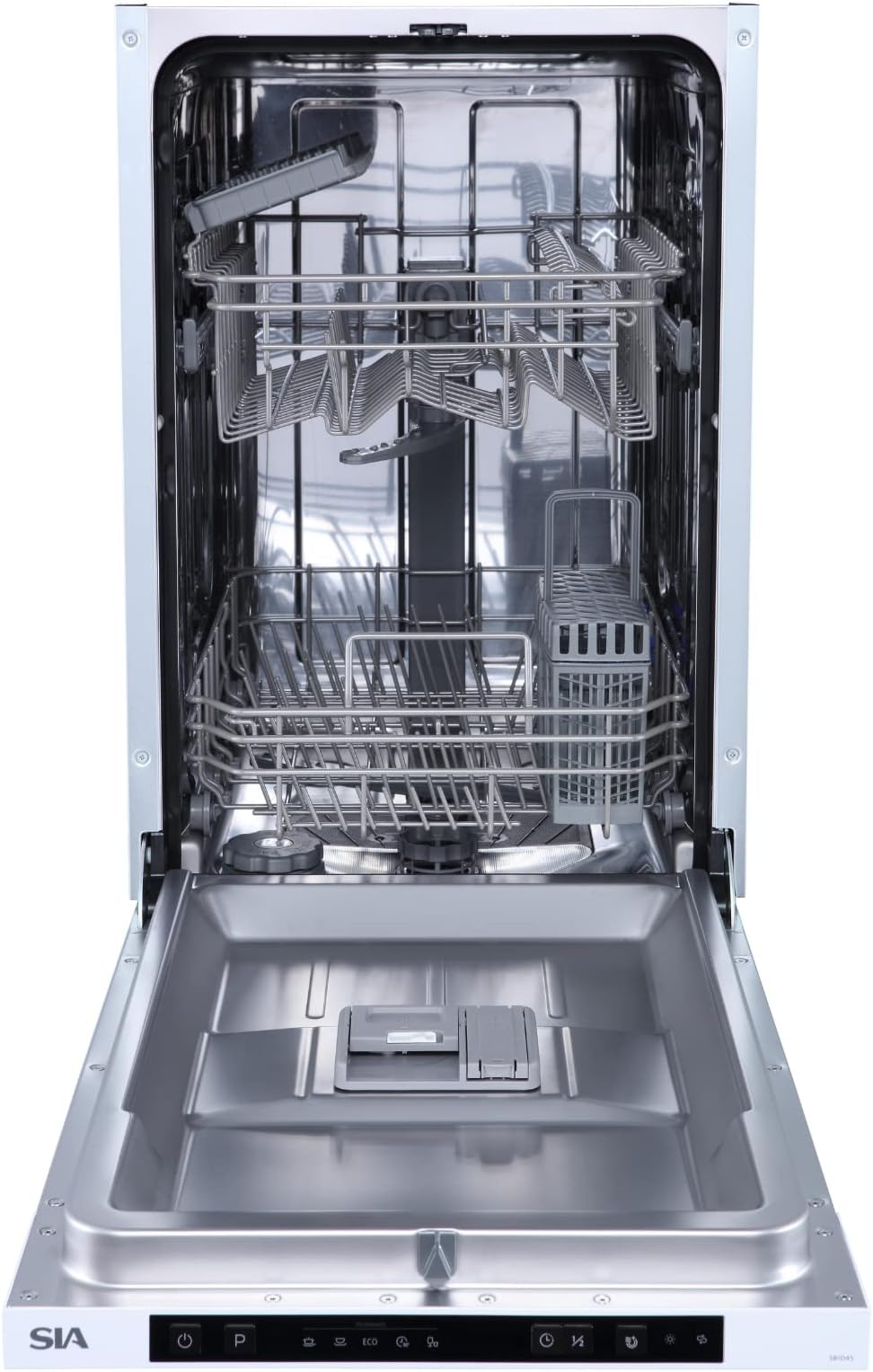 45cm Integrated Slimline Dishwasher, 10 Place Settings 5 Programmes - SBID45 [Energy Class E]