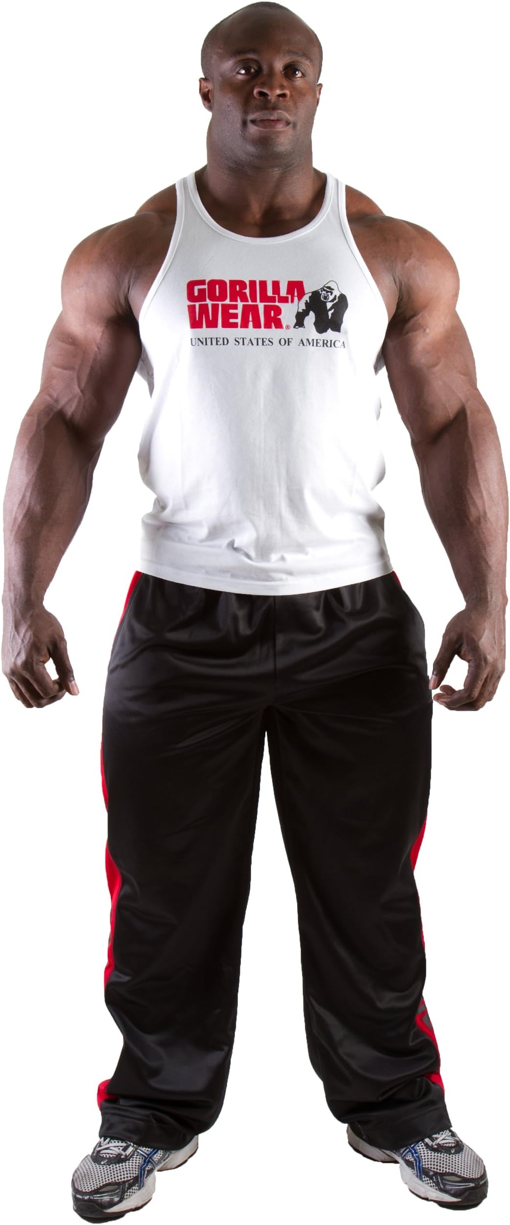 GORILLA WEARClassic Tank Top for Gym Workouts Bodybuilding and Fitness T-Shirts for Men in Yellow