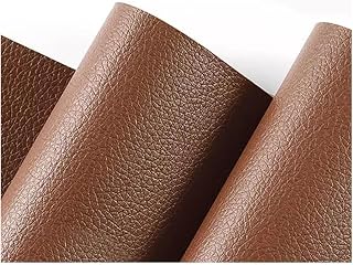 Leather Repair Kit For Furniture Self-Adhesive Leather Repair Patch,Vinyl Leather Repair Kit for Furniture Sofa Car Seat Office Chair(Brown,100x120cm)