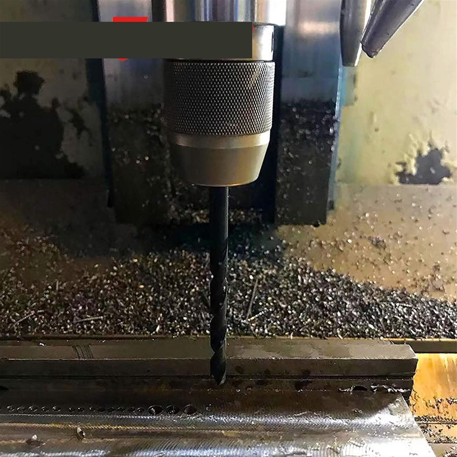 1 szt. Narzędzia 3mm-16mmx300mm HSS M2 Długie wiertła z czarnego tlenku do obróbki metali Stal stopowa i żeliwo (13mm 1 szt.)