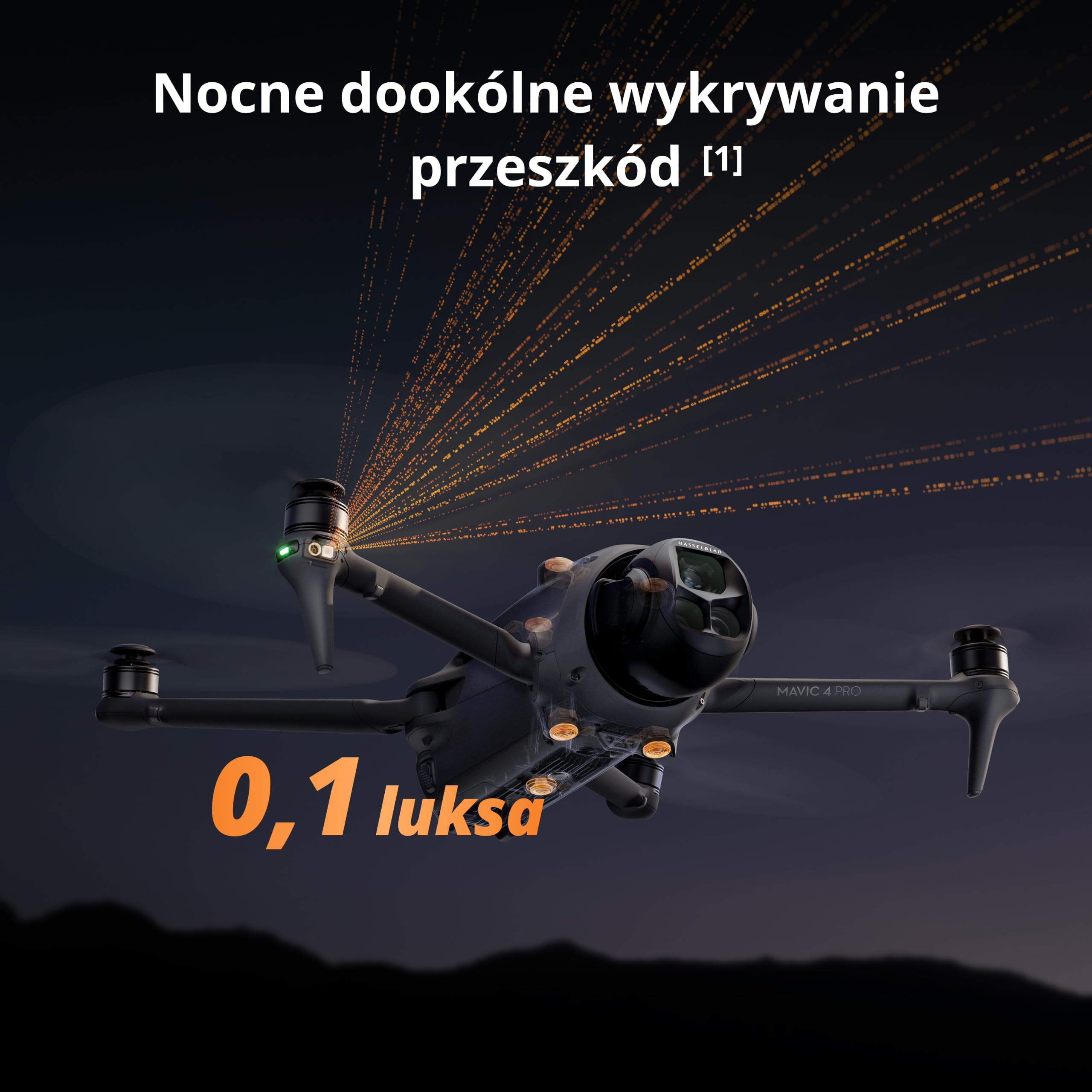 DJI Mavic 4 Pro 512 GB Creator Combo z DJI RC Pro 2, flagowy dron trójkamerowy z kamerą Hasselblad CMOS 100 MP 4/3, maksymalny czas lotu 51 minut, trzema bateriami, koncentratorem ładowania i nie | Flagowa kamera Hasselblad 100MP 4/3 CMOS, maksymalny czas