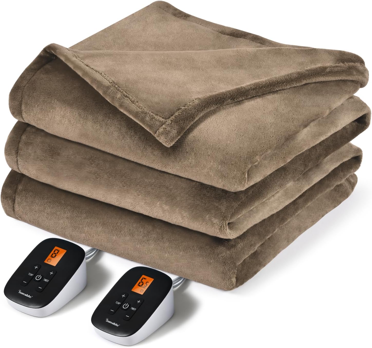 Amazon.com: Berkshire Life Heated Throw - 50 in X 60 in Electric ...