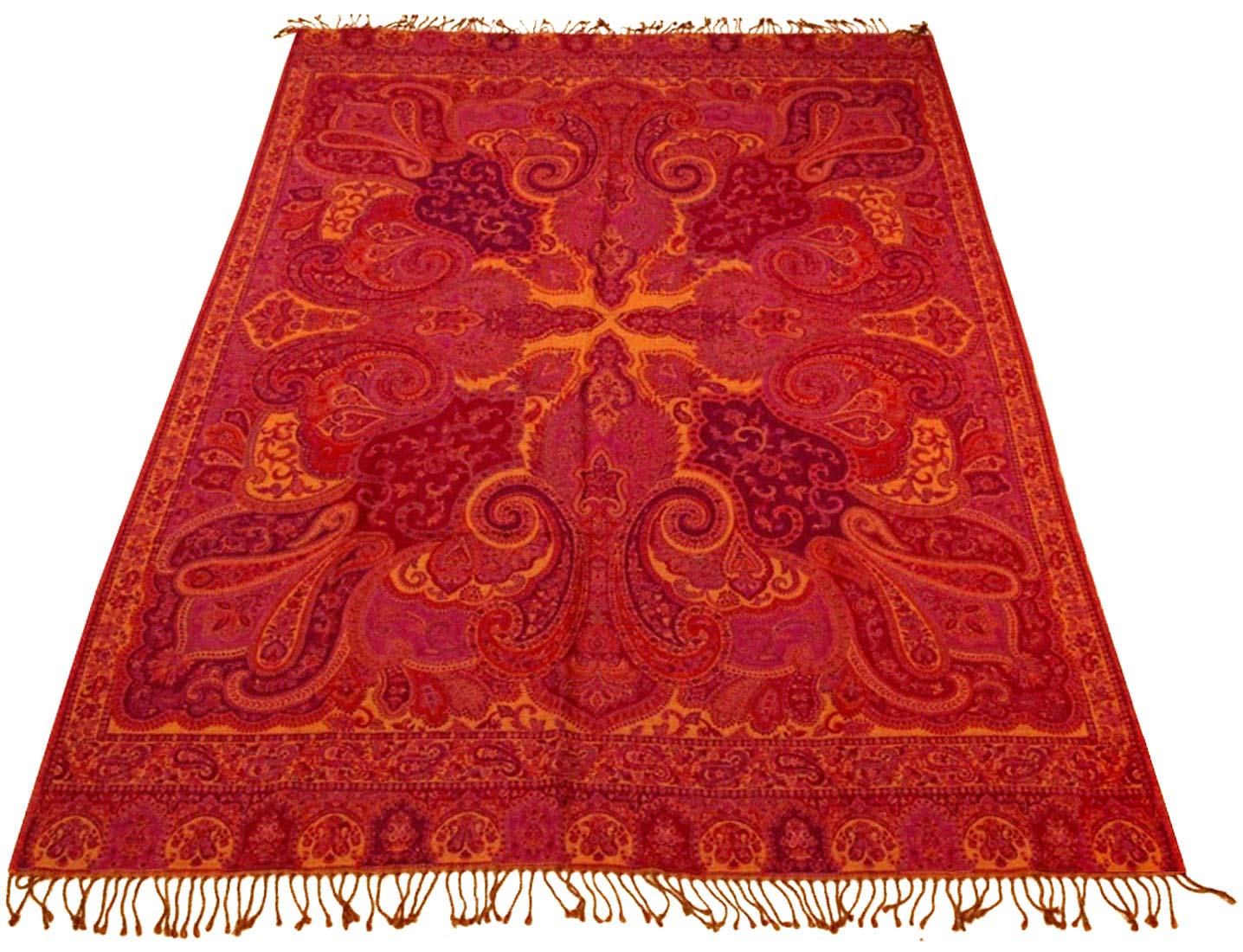 Lorenzo Cana Edel 9612177 Wollen deken, jacquard, geweven van de