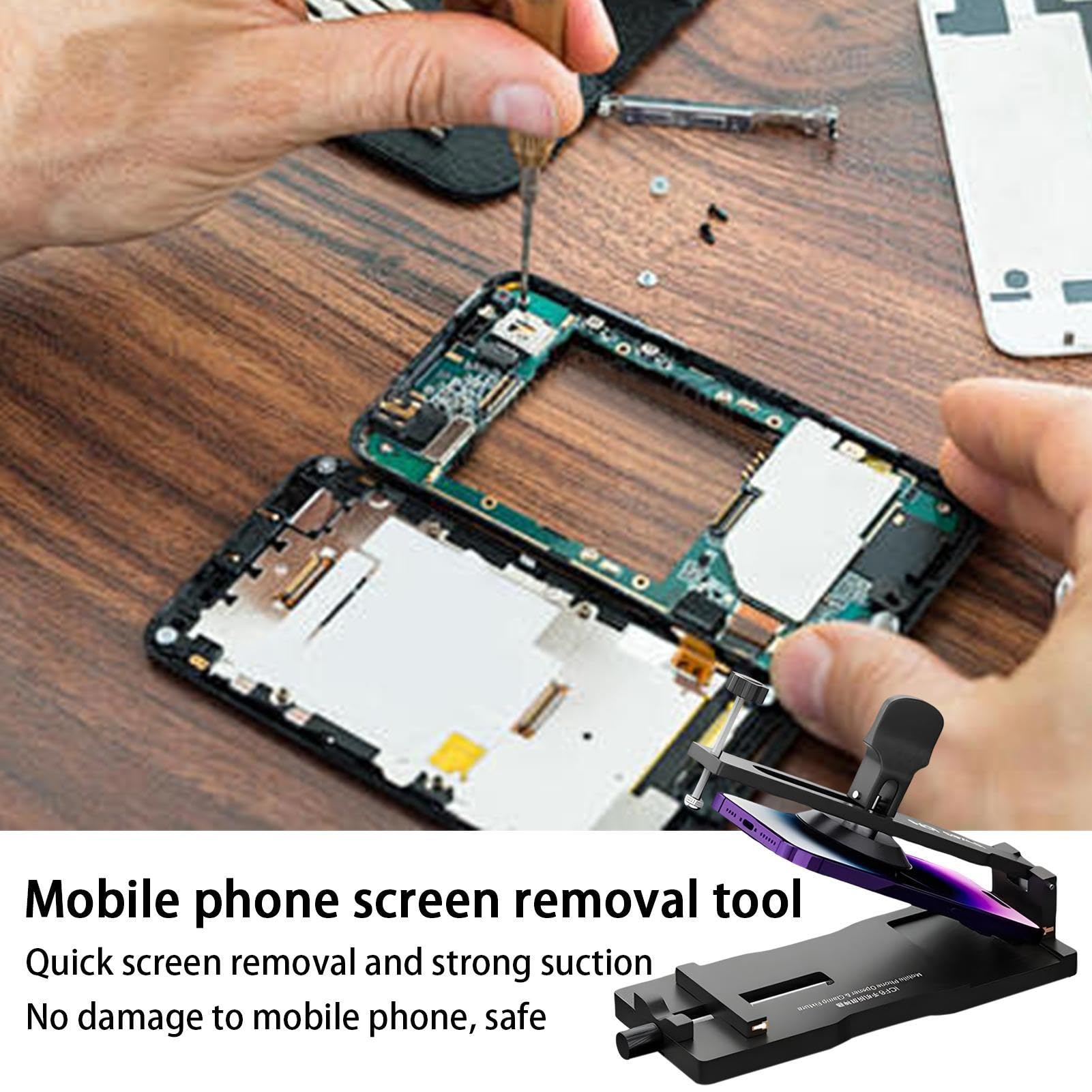 Kit Riparazione Telefono Versatile Stabile | Rivestimento UV Attrezzo di apertura per riparazioni domestiche e piccoli negozi e officine