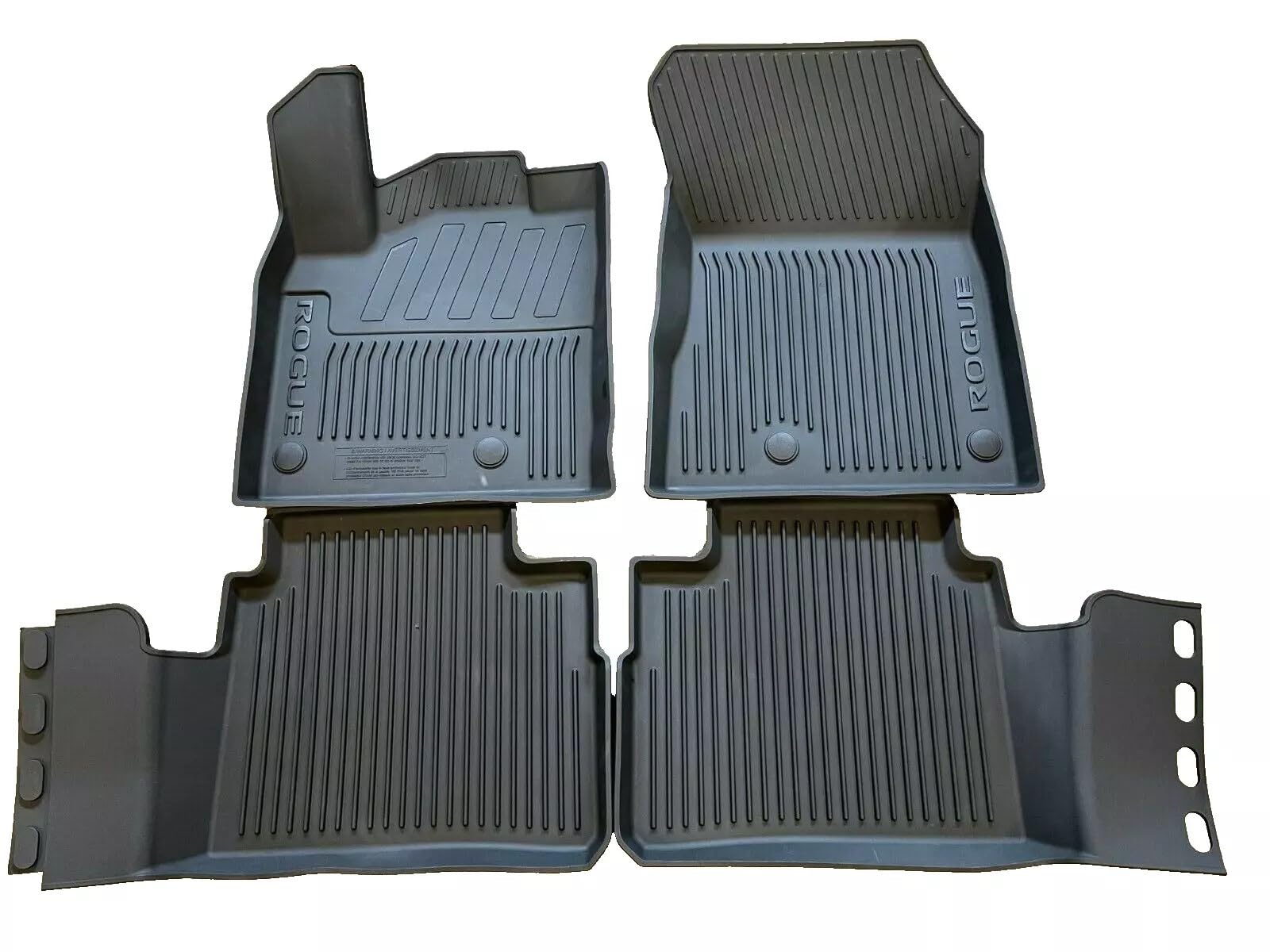 Amazon.com: New OEM 2023-2025 Rogue 4 PC Molded All Weather Rubber ...