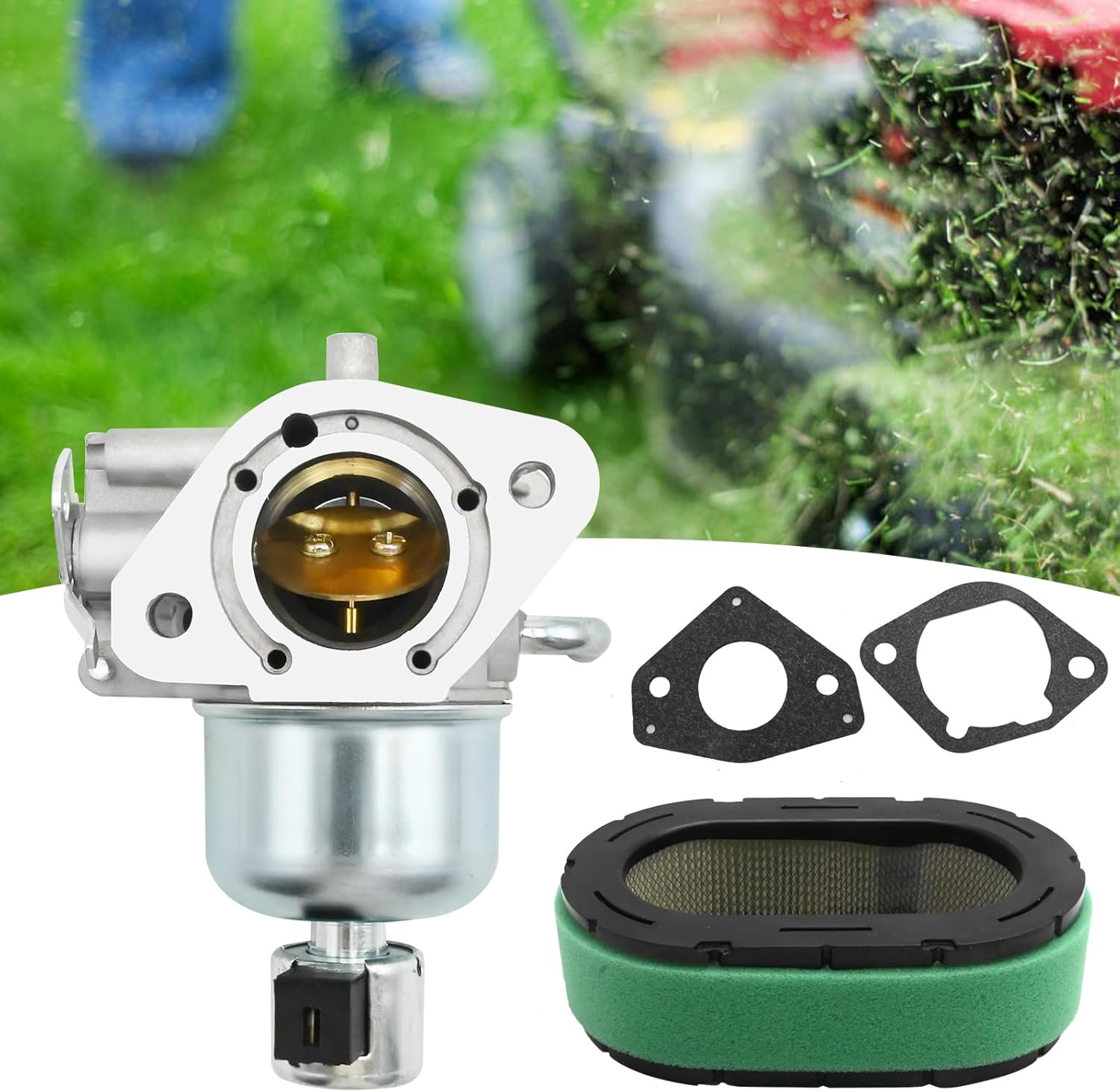 3285363S Carburetor Kit, Replacement for Kohler KT725 KT730 KT735 KT740 KT745 22HP 23HP 24HP 25HP 26HP Engines, Replaces 3285367S 1685319S 32-853-63S