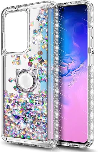 Miniatura 3 de NGB Supremacy Funda compatible con Samsung Galaxy S20S20 5G con protector de pantalla (película de TPU flexible), soporte de anillocorrea de muñeca,