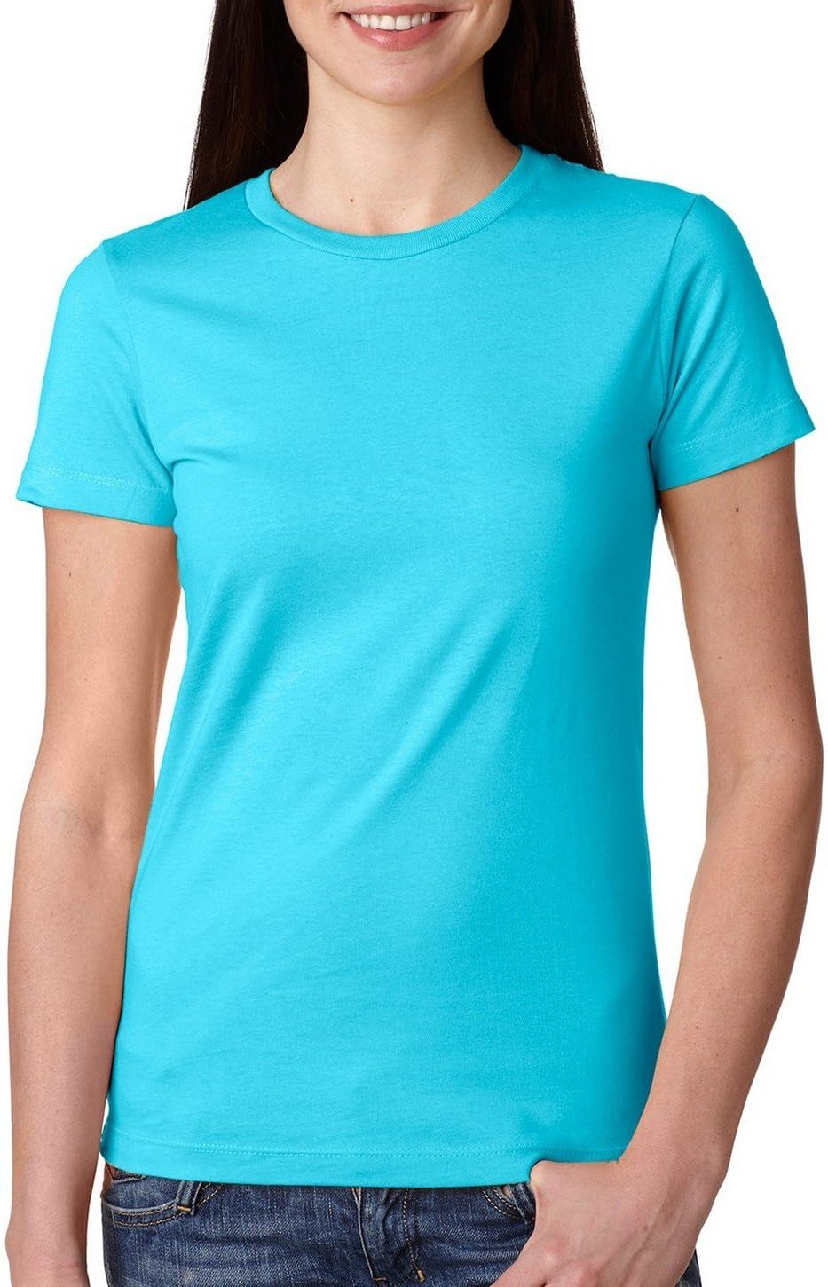 NEXT LEVEL APPAREL womens 3900 X-Small Tahiti Blue