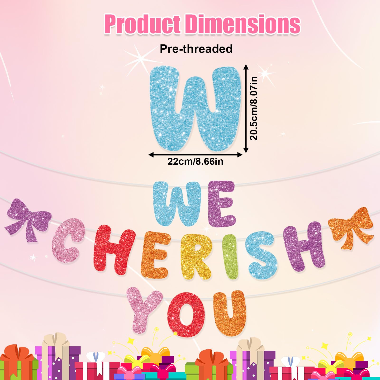We Cherish You Colorful Banner - Image 2