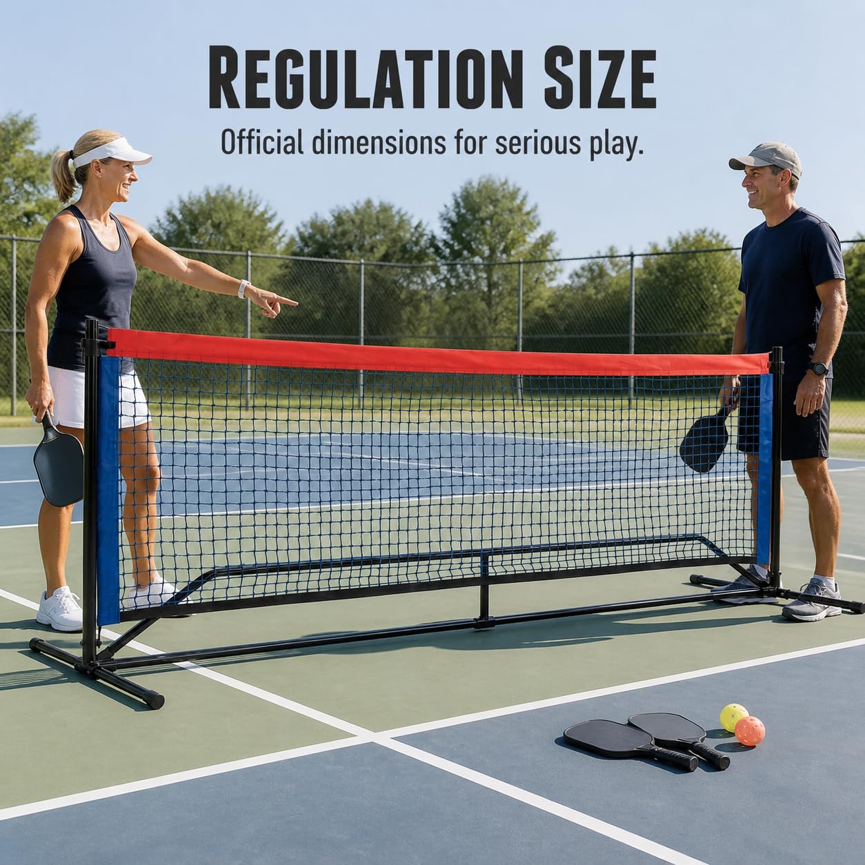 Rete da Pickleball Portatile da Esterno