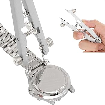 Pinze Per Barrette A Molla Orologi - Set 8 Pezzi Per Rimozione Cinturini, Con Punte In Acciaio - Foto 12