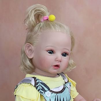 Amazon.co.jp: 金髪ガールドール 60CM リボーン幼児ドールソフト