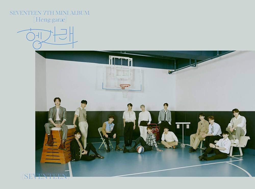Seventeen 'Heng:garae' 7th Mini Album 4 Version Set CD+Book+