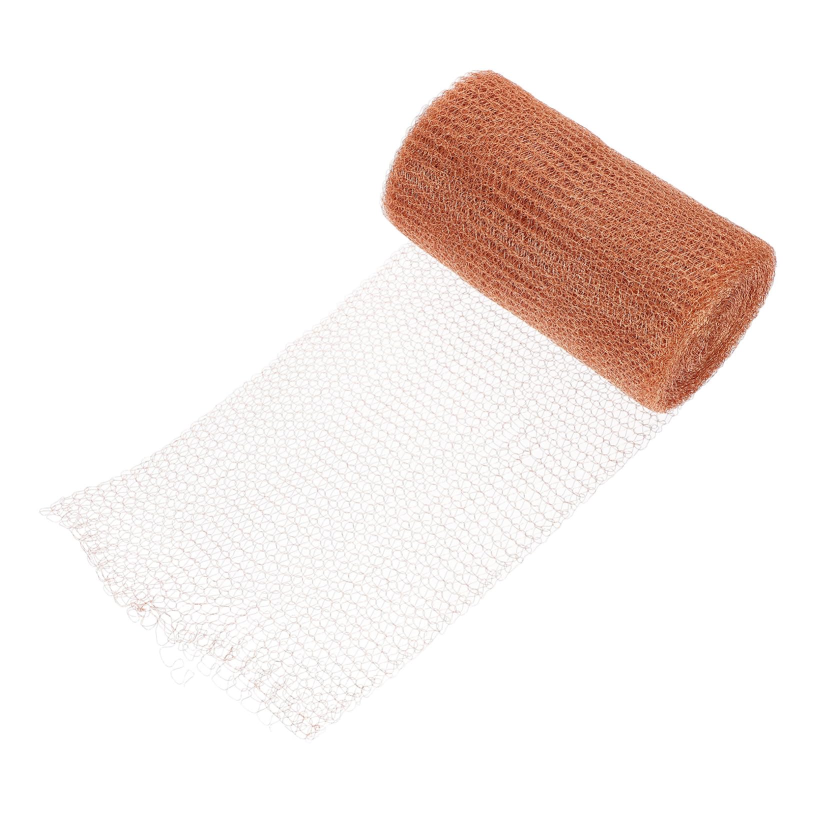 SOLUSTRE 5ft Copper Mesh Roll Distilling Funnel Screen Material 127mm x 10m Pure Copper Mesh for Lab Use