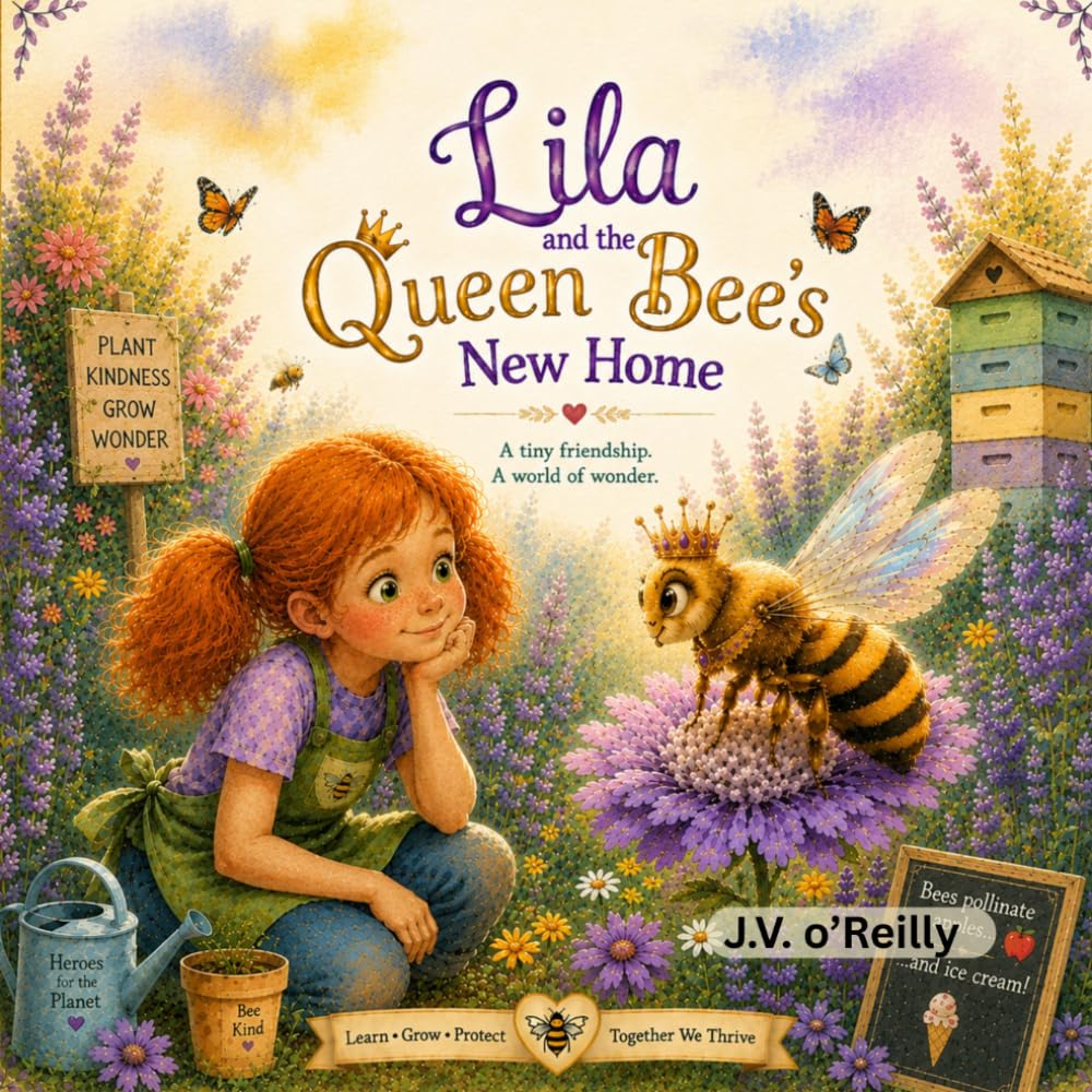 Lila and the Queen Bee's New Home: A Heartwarming Children's Story About Bees, Nature and Friendship
